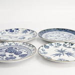 Flora Japonica Plate Gift Set | Blue & White | 4 Piece