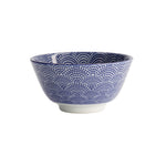 Nippon Dots Rice Bowl | Blue & White | 12cm