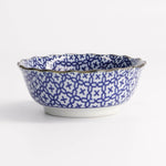 Sashiko Sauce Bowl | Blue & White | 9cm