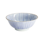 Tokusa Ramen Bowl | Blue & White | 19cm