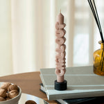 'Chill Out' Taper Candle | Cream