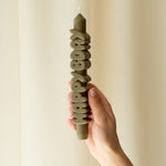 'Happy Bday' Taper Candle | Olive
