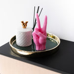 'Peace' Candle | Pink