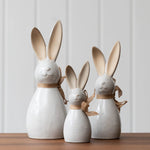 Ceramic Bunny with Bow | Large