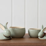 Sage Green Bunny Jar | Small