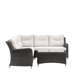 Outdoor Windsor Corner Lounge Set | Black