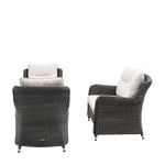 Outdoor Windsor Lounge Set | Black