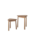 Wycombe Nordic Nesting Side Tables | Natural | Set of 2
