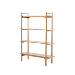 Wycombe Nordic Open Display Shelving Unit | Natural