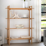 Wycombe Nordic Open Display Shelving Unit | Natural