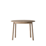 Wycombe Nordic Round Extending Dining Table | Natural