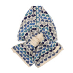 Women's Constellation Pull Through Scarf | Blue Hearts