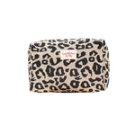 Women's Constellation Woven Wash Bag | Leopard Print