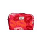 Women's Constellation Woven Wash Bag | Pink Lips