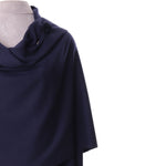 Women's Tasseled Pashmina Scarf | Navy