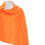 Women's Tasseled Pashmina Scarf | Orange