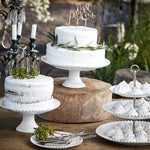 Pearl White Bread Plate | 17cm