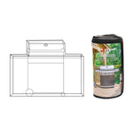 Deluxe 4 Burner Classic Barbecue Cover