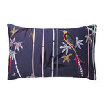 Bed Linen Set | Linear Bamboo Collection | Smokey Blue