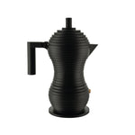 Pulcina Espresso Coffee Maker | 6 Cup | Black