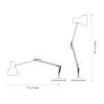 Margaret Howell Type 75 Desk Lamp | Saxon Blue