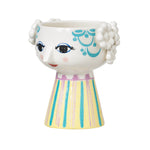 Eva Candle Holder | Light Blue | 9.5cm