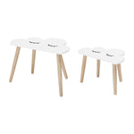 Cloud Table | Set of 2 | White