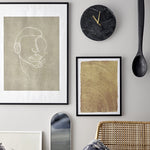 Hakeem Frame | Pine | Black