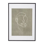 Hakeem Frame | Pine | Black