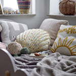 Seashell Cushion | Yellow