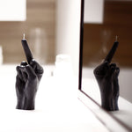 F*ck Hand Gesture Candle | Black