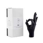 OK Hand Gesture Candle | Black