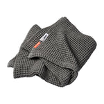 Waffle Blanket | Grey | 80x100cm
