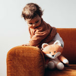 Robin Fox Heartbeat Comforter | Orange