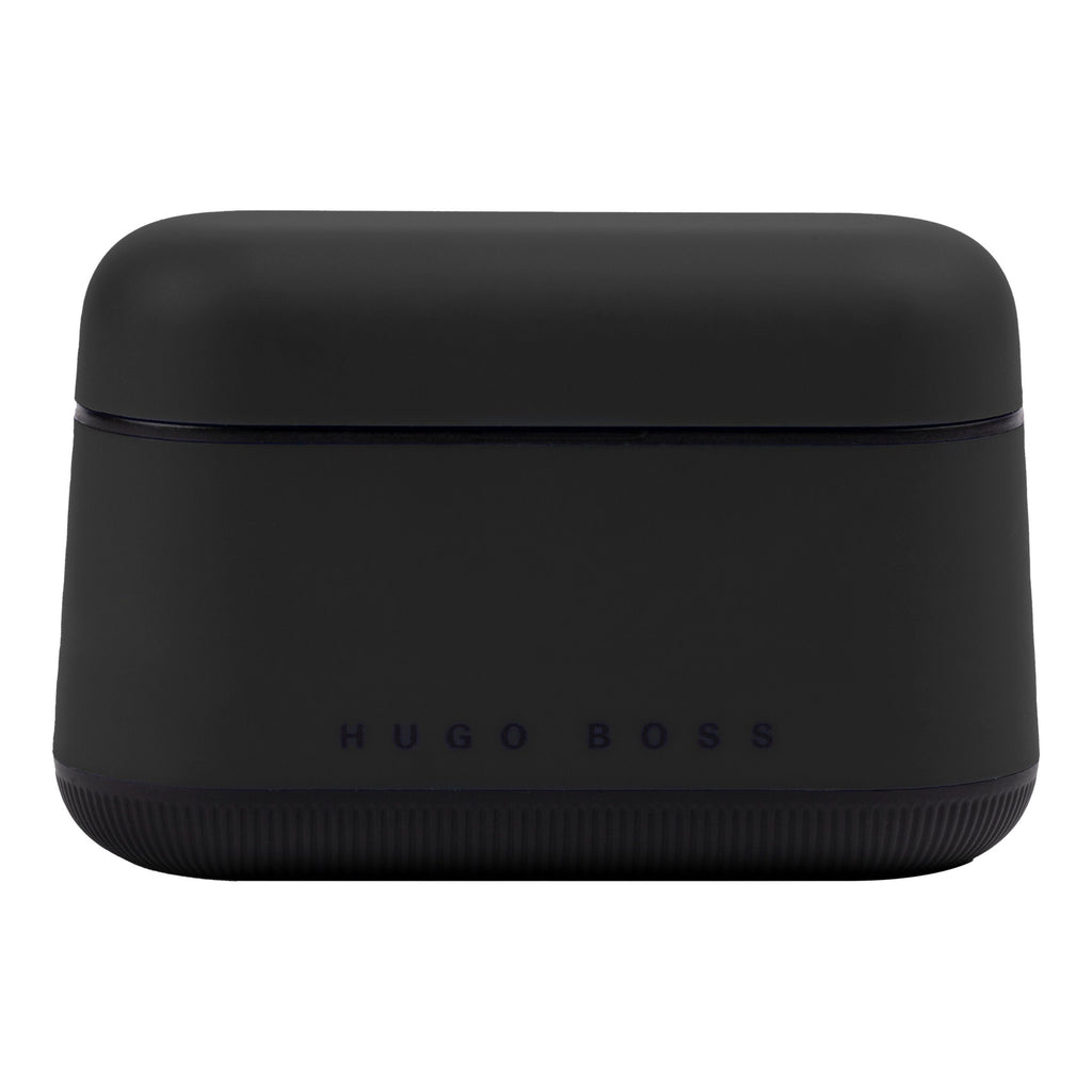 Buy Hugo Boss Matrix Black Gear Earphones | About Living