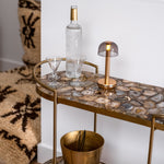 Humble Two Smoked Gold Table Light