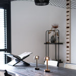 Humble Two Smoked Gold Table Light