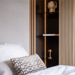 Humble Two Smoked Gold Table Light