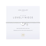 A Little 'Lovely Niece' Bracelet | Silver Plated