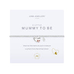 A Little 'Mummy To Be' Bracelet | Silver & Rose Gold Plated