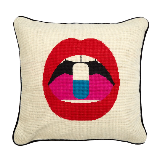 Full Dose Needlepoint Cushion | 45cm