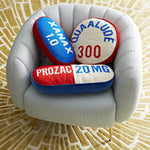 Prozac Prescription Cushion | 50x22cm
