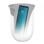 Wireless Charging Station with UV Sanitiser | Oblio | White