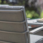 Monza 4 Seat Relaxer Set with Gas Firepit Table