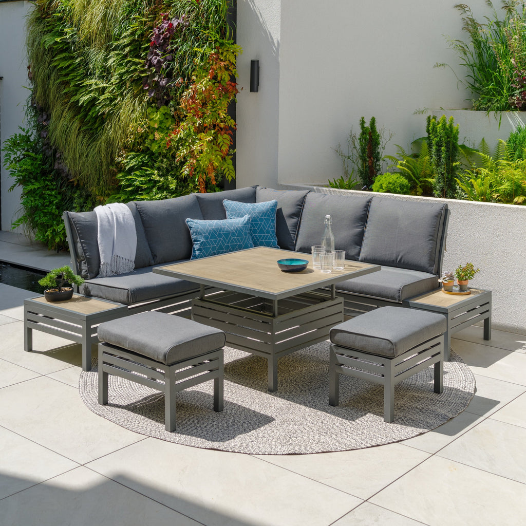 Monza Modular Dining Set Adjustable Table About Living