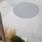 Round Outdoor Rug | Grey | 180cm