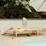 Donna Stripe Large Swim Ring | Apple Blossom