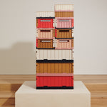 Large Weston Storage Box | Dusty Raspberry Mix