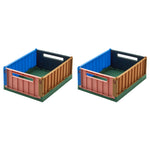 Small Weston Storage Box Set | Eden Mix | 2 Pack