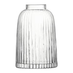 Pleat Vase | Clear | 20cm
